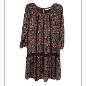 Daniel Rainn Tunic Drop Waist Dress Size M